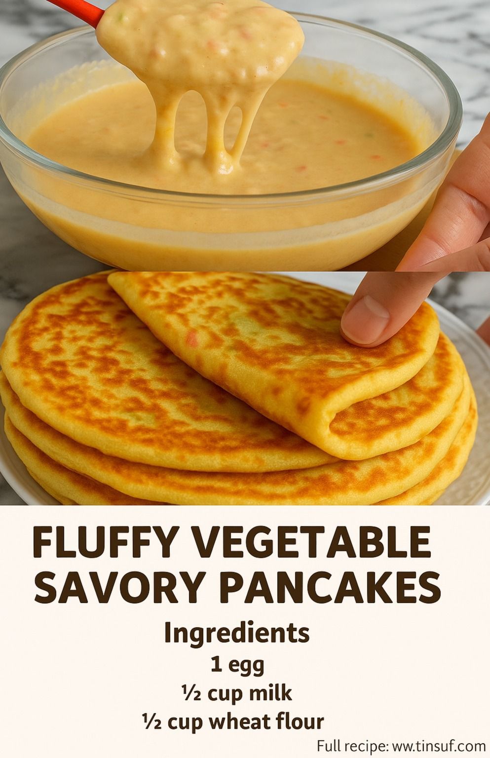 Savory Pancakes Recipe