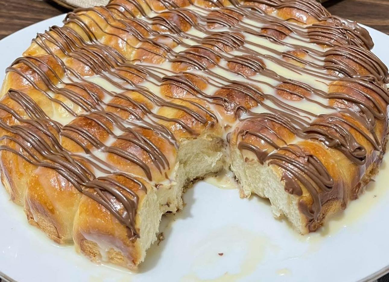 Soft Honeycomb Bread with Filling