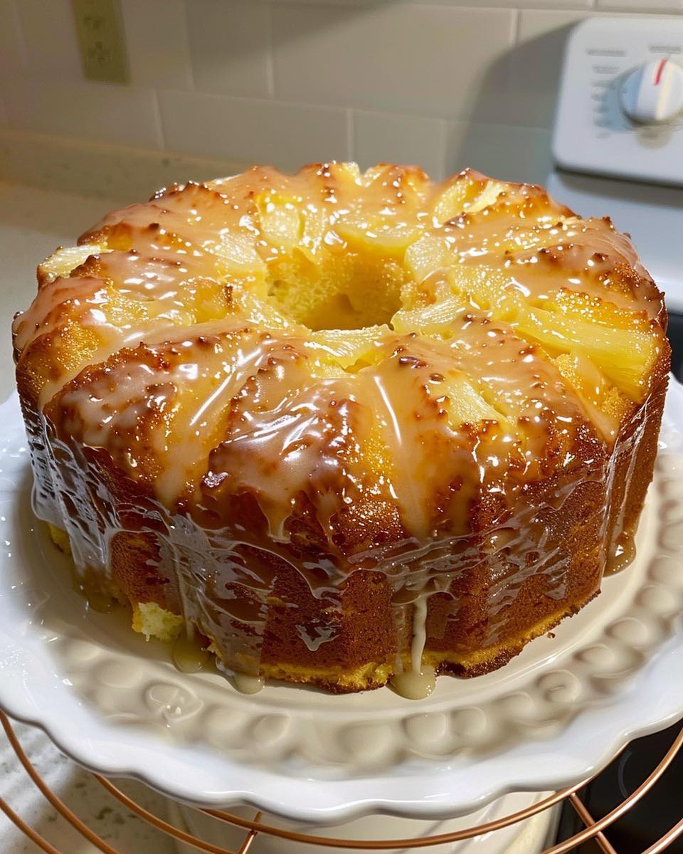Pineapple Pound Cake