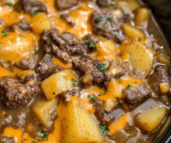 Old-Fashioned Amish Beef and Potato Casserole