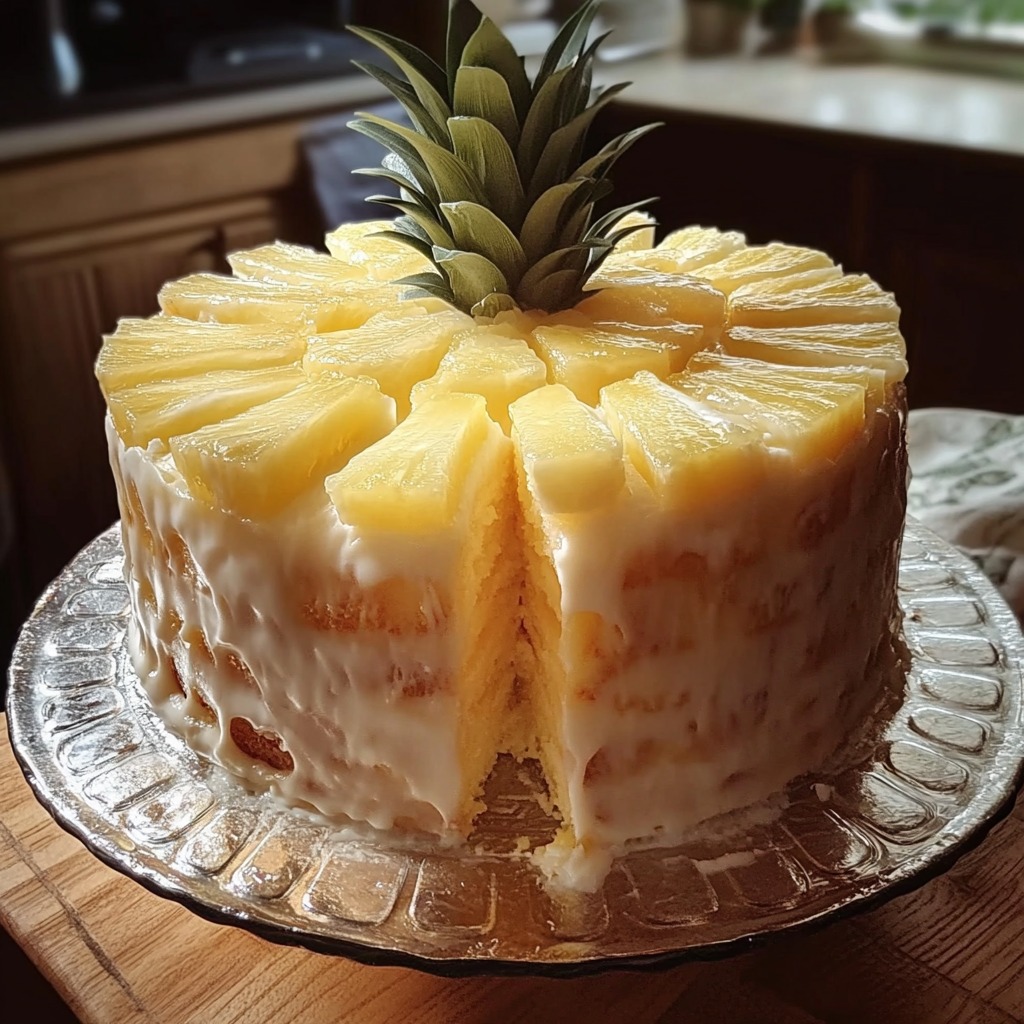 Pineapple Juice Cake