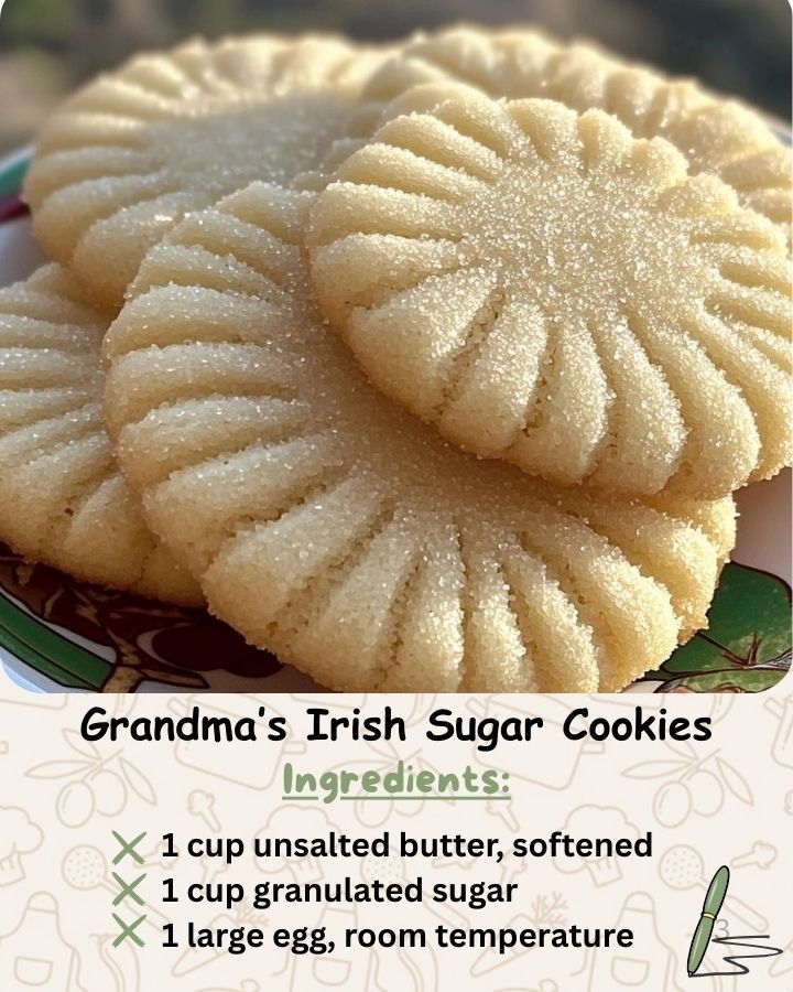 Grandma’s Irish Sugar Cookies