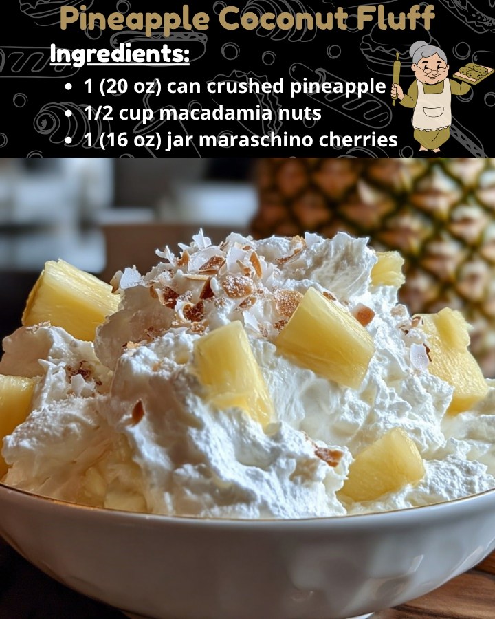 Hawaiian Pineapple Coconut Fluff