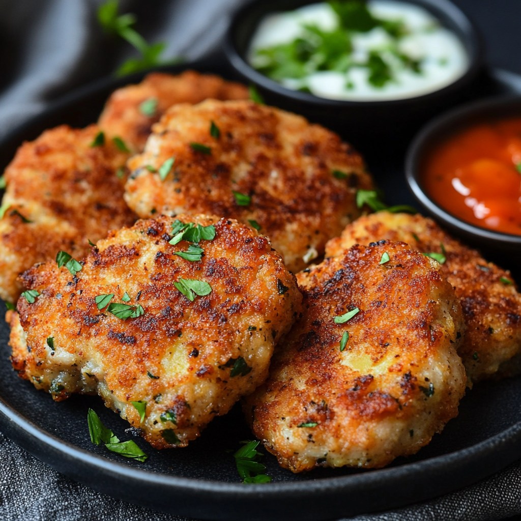 Chicken & Potato Cutlets