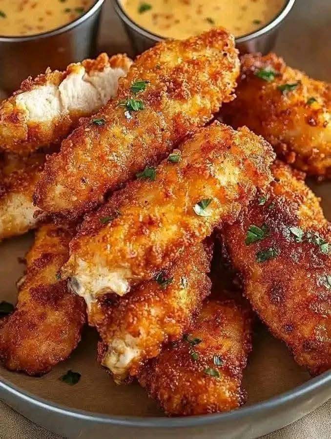 Crispy Parmesan Chicken Tenders