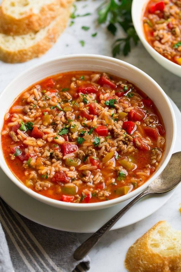 Cabbage Roll Soup