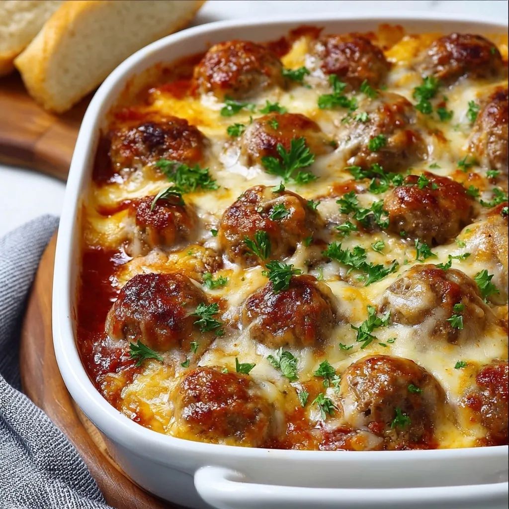 Easy Meatball Casserole