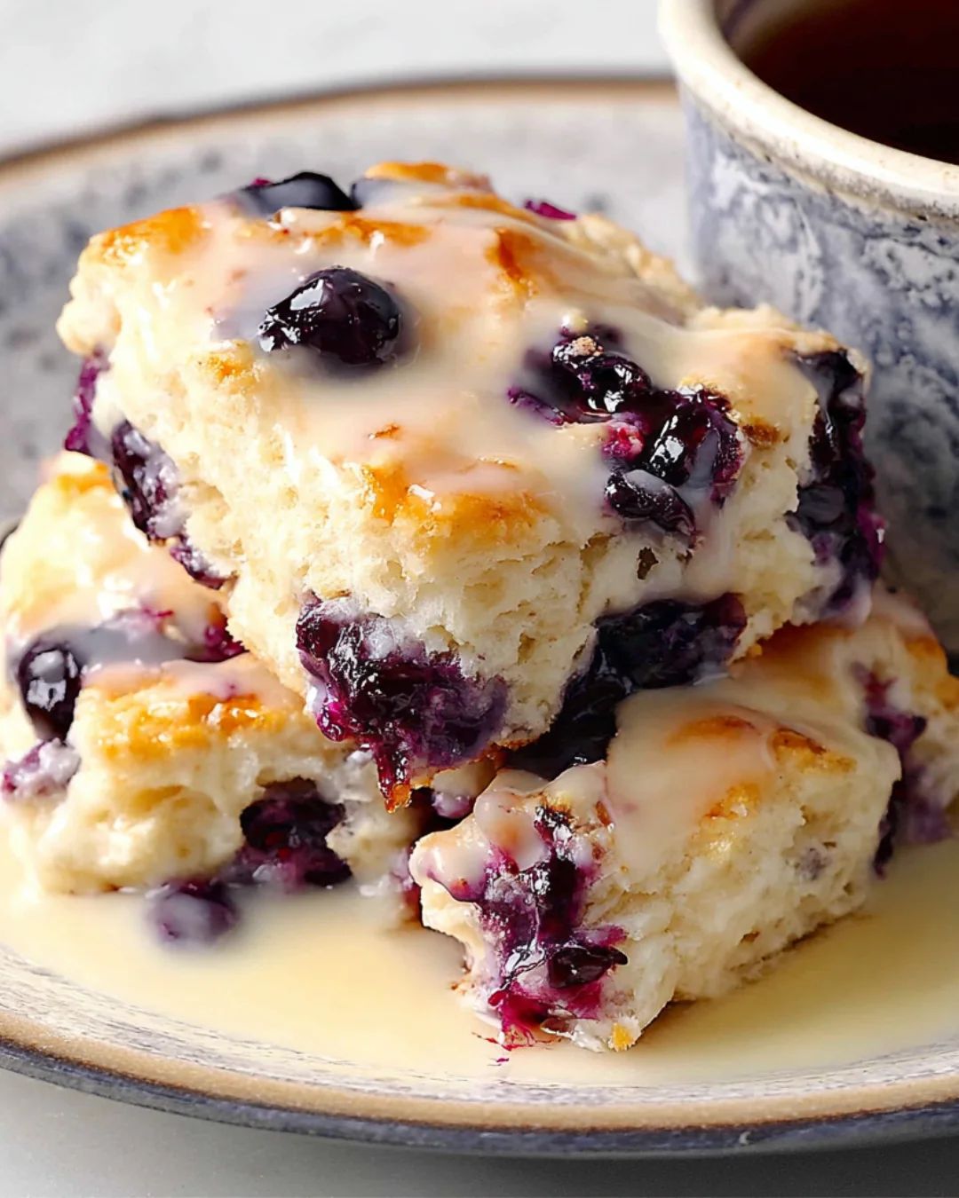 Homemade Blueberry Biscuits That Melt in Your Mouth